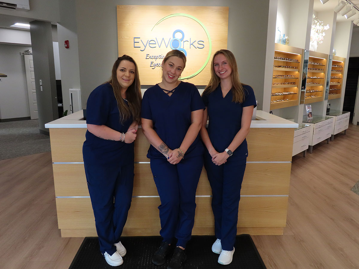 Clinical team in office